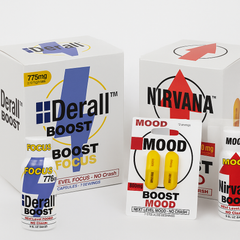 Derall Boost Focus and Nirvana Boost Mood