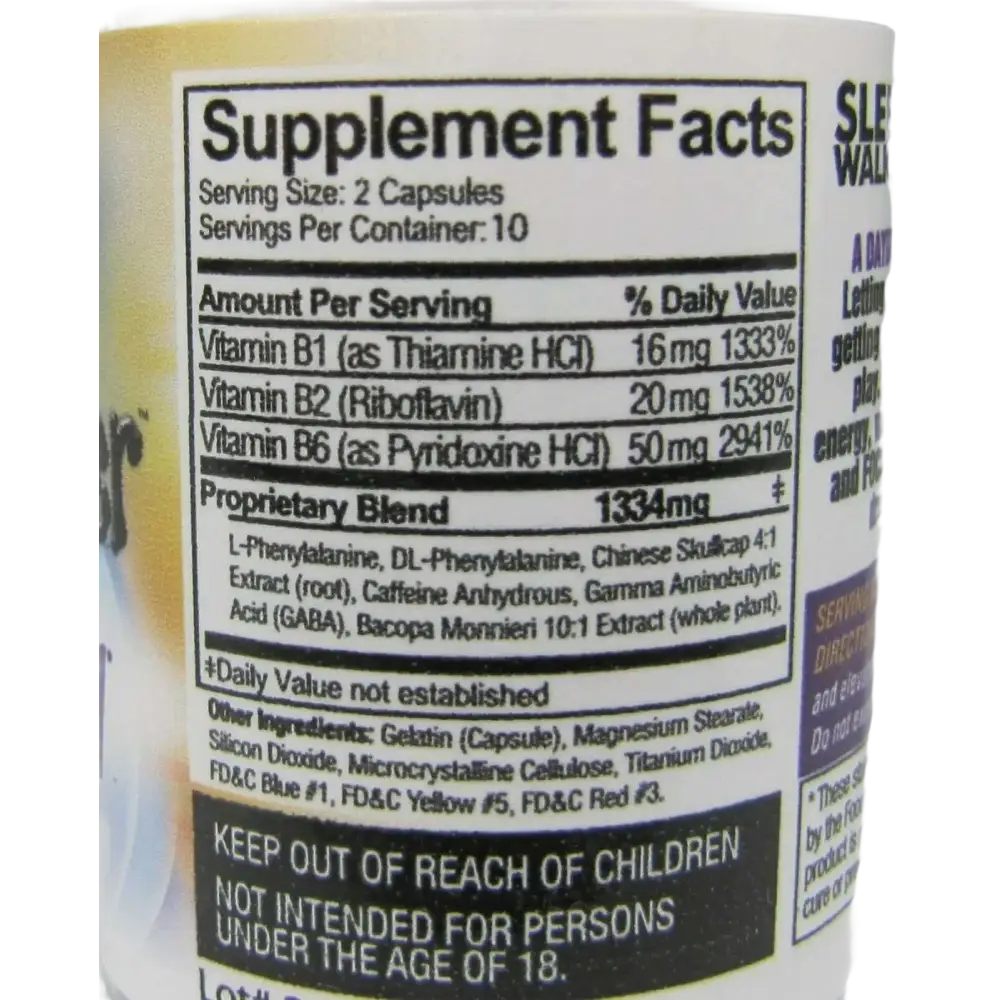 100 Capsules Sleep Walker Mood Enhancer 5 Bottles of 20 Red Dawn Pill Caps Georgia Wholesale
