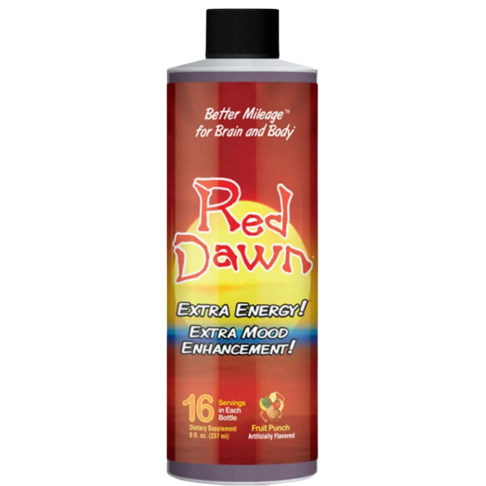 5x 8oz Red Dawn Extra Mood Energy Enhancement Party Drink Liquid RXD - Dietary Supplement