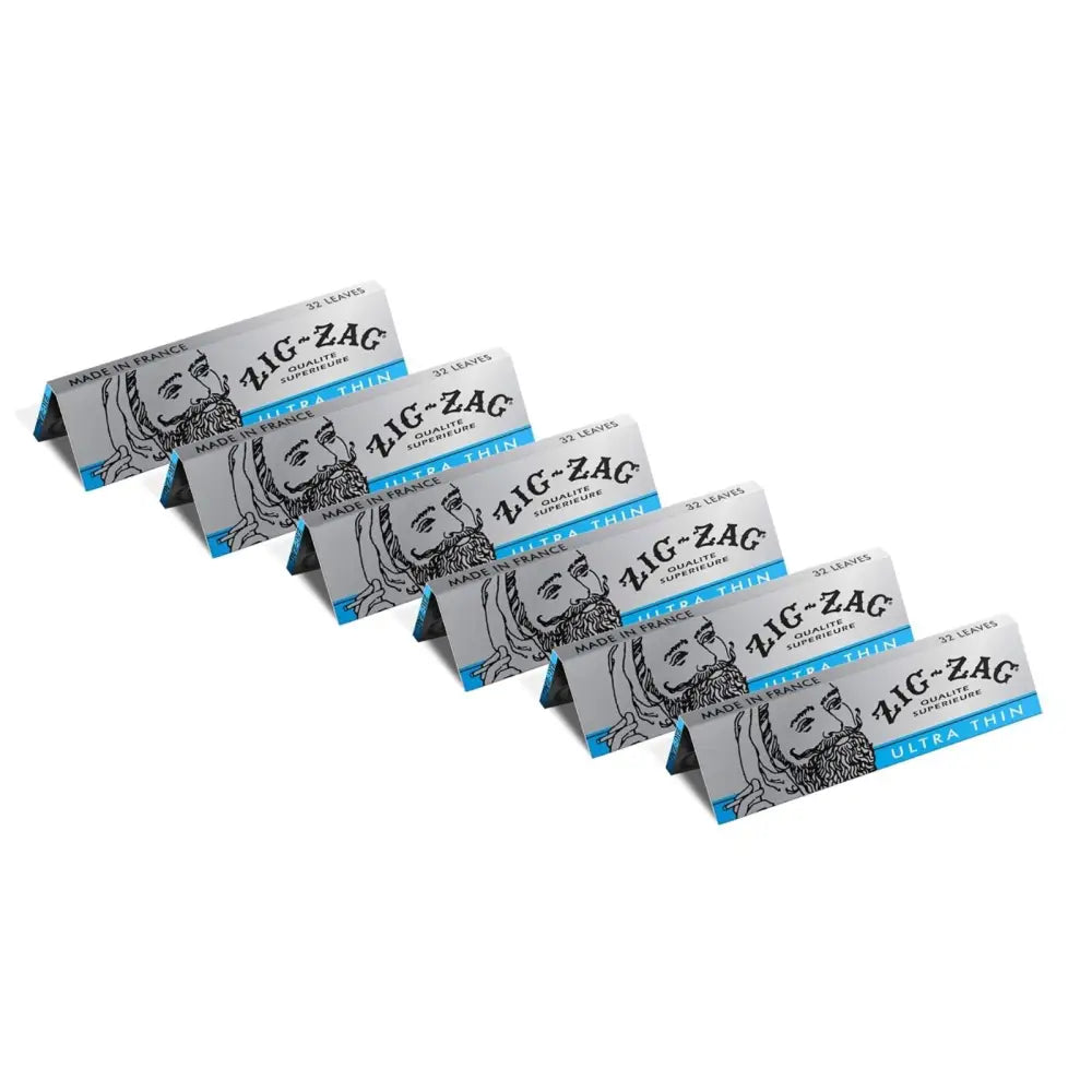 Zig Zag Ultra Thin 1 1/4 Rolling Papers 24 Booklets Full Box