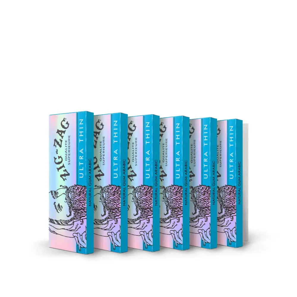 Zig Zag Ultra Thin 1 1/4 Rolling Papers 24 Booklets Full Box