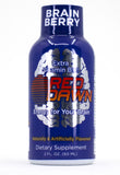 Red Dawn Brain Berry Shot for your Brain Sugar Free 6 Bottles