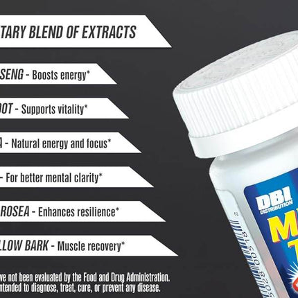 Mini Thin Energy Booster 25/50 – 30 Count Capsules (4 Pack) - XDeor