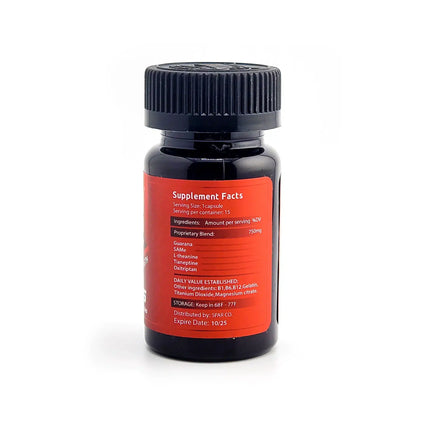 Spar Red – Natural Energy & Focus Enhancer with Guarana | Herbal Nootropic Formula