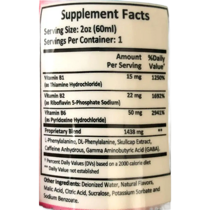 12 Bottles 2oz Sleep Walker Shot Focus & Mood Optimizer Full Box - Dietary Supplement