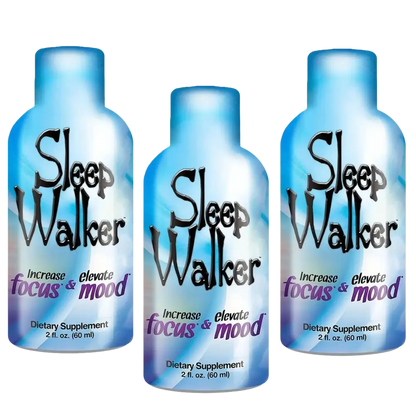 12 Bottles 2oz Sleep Walker Shot Focus & Mood Optimizer Full Box Georgia Wholesale