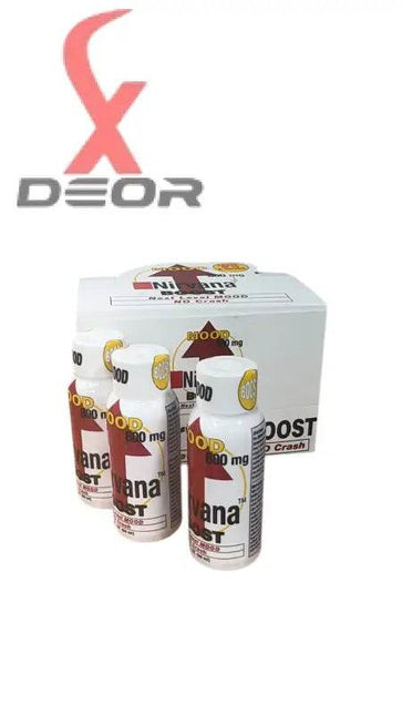 Nirvana Boost Next Level MOOD 2oz Shots – 12 Bottle Full Box | NO Crash - XDeor