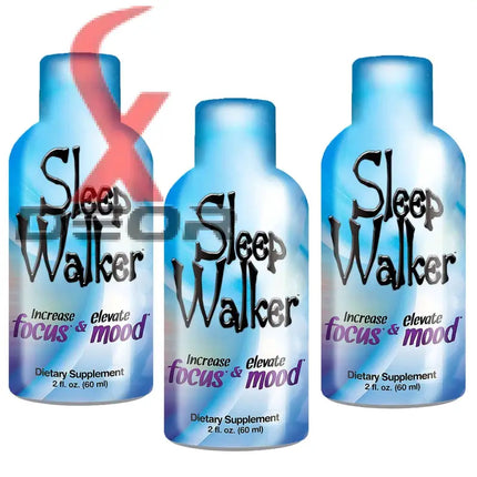 2oz Sleep Walker Shot Focus & Mood Optimizer - 6 Bottles.