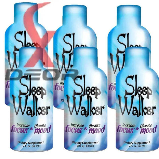2oz Sleep Walker Shot Focus & Mood Optimizer - 6 Bottles - XDeor