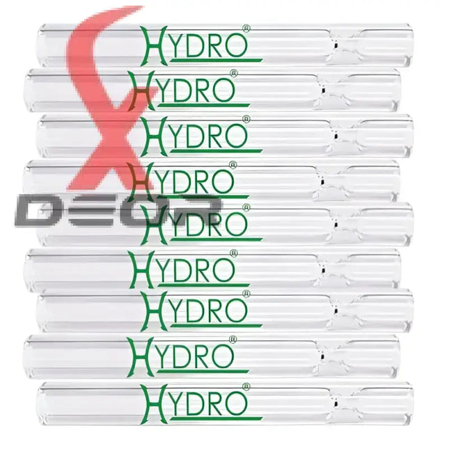 4.5" Hydro Chillum Glass Hand Pipes – Pack of 10.