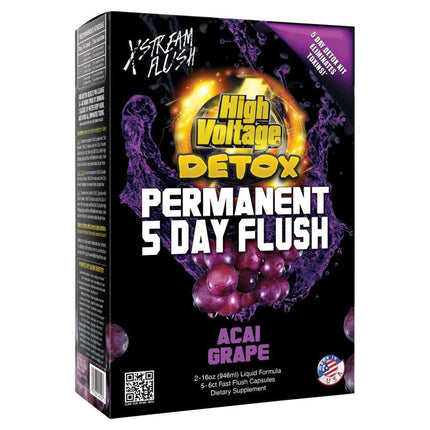 5-Day Detox Cleanse Kit – High Voltage Acai Grape | Xdeor