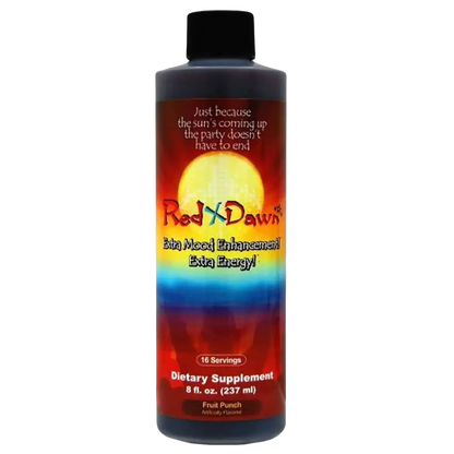 5x 8oz Red Dawn Extra Mood Energy Enhancement Party Drink Liquid RXD - XDeor