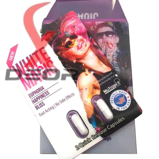 6x NEW White Magic Relax Chill & Happiness Enhancement 6 Card 12 Capsule - XDeor