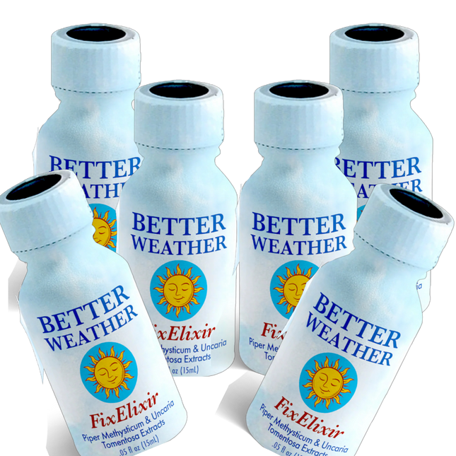 Better Weather Fix Elixir | 6-Pack (0.5 fl oz each)