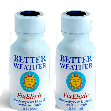 Better Weather Fix Elixir | 2 Pack (0.5 fl oz each)
