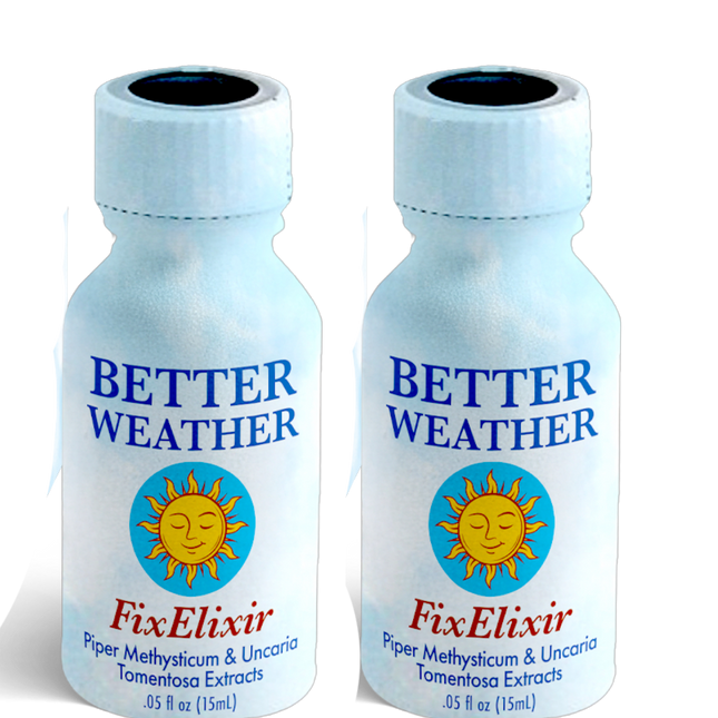 Better Weather Fix Elixir | 2 Pack (0.5 fl oz each)