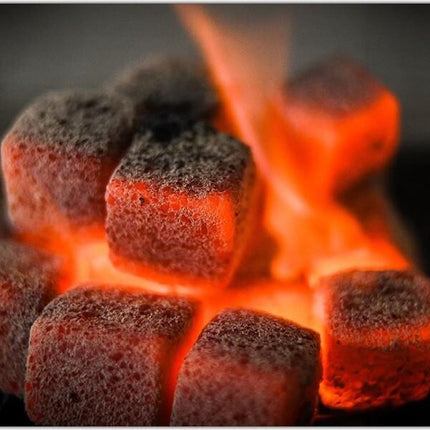 Coco Nara Coconut Shell Charcoal – 120 Pieces Natural Hookah Coals