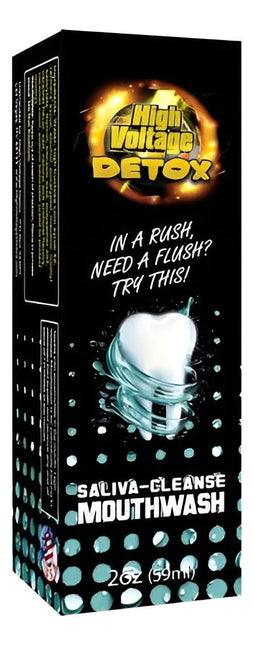 High Voltage Detox Saliva Cleanse Mouthwash – 2oz | Instant Oral Detox Formula
