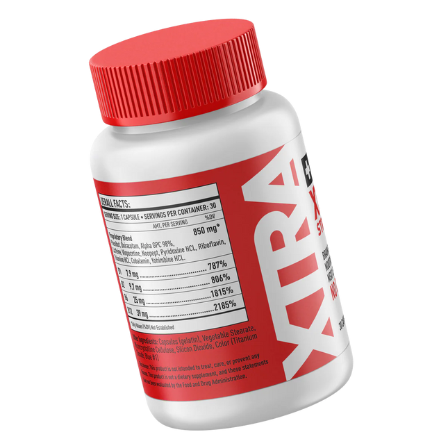 Derall Xtra Strength Brain Boosting NooTropics Next Level Focus 30 Count