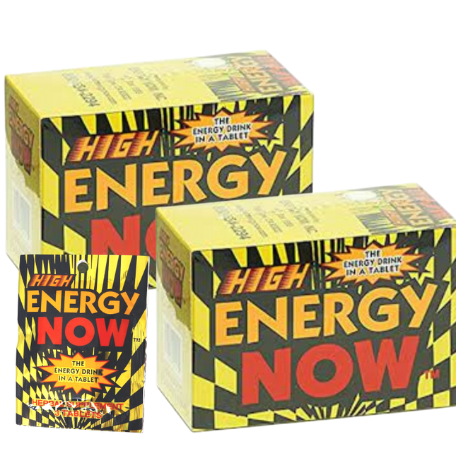 High Energy Now — Herbal Energy Supplement | 2 Boxes of 24 Packs (72 Pills)