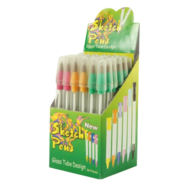 Sketch Pens, glass tube design - XDeor