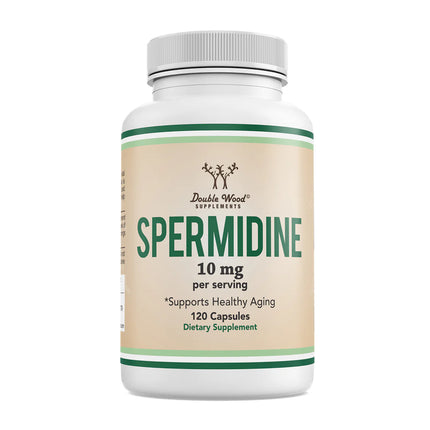 REAL Spermidine HCL 99% Pure – 120 Vegan Capsules | 3rd Party Tested