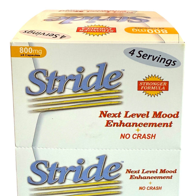 Stride Next Level MOOD Enhancement 800mg – 2 Boxes (24 Packs Total) - XDeor