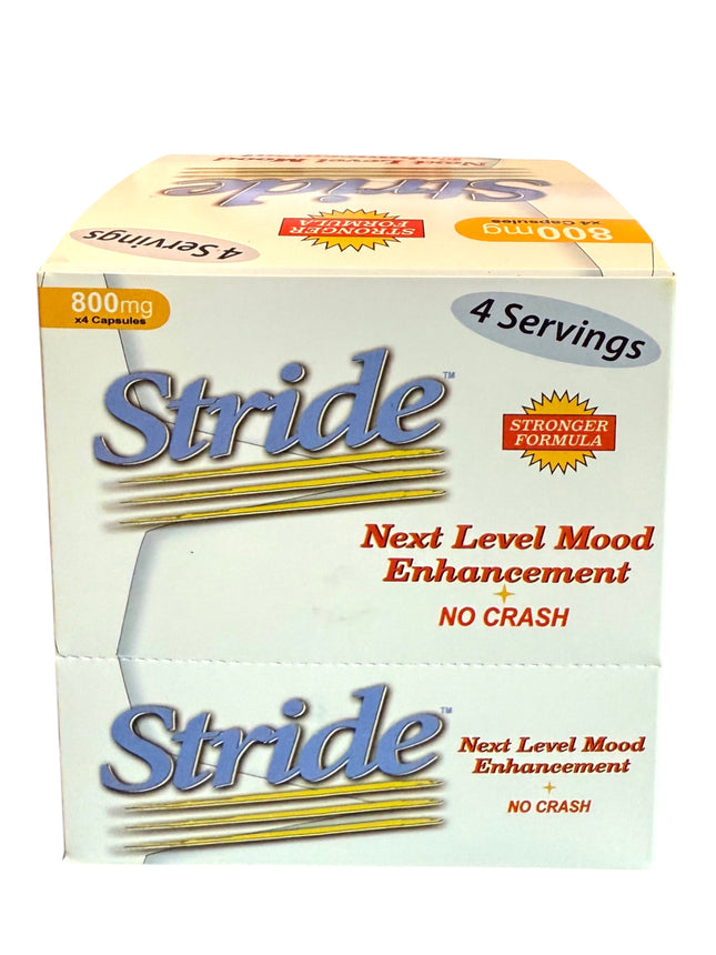 Stride Next Level MOOD Enhancement 800mg – 2 Boxes (24 Packs Total)