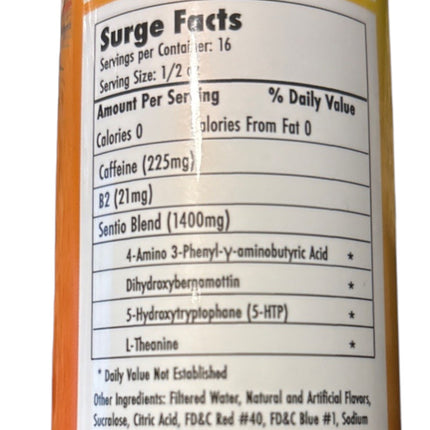 Surge Fuel – 3 Bottles (8 oz - 16 Servings Each) Mood & Energy Drink | Similar to Red Dawn 8oz