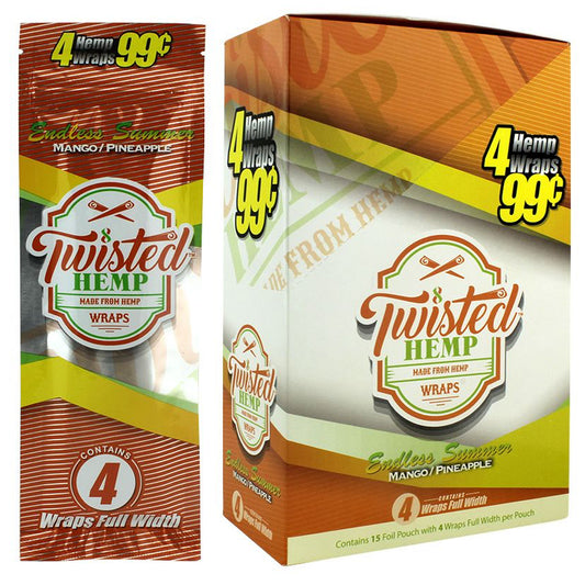 Twisted Hemp Endless Summer Wraps Full Box