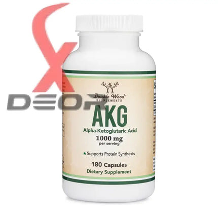 Alpha-Ketoglutarate (AKG) 1000mg – Nitric Oxide & Longevity Support – 180 Capsules.