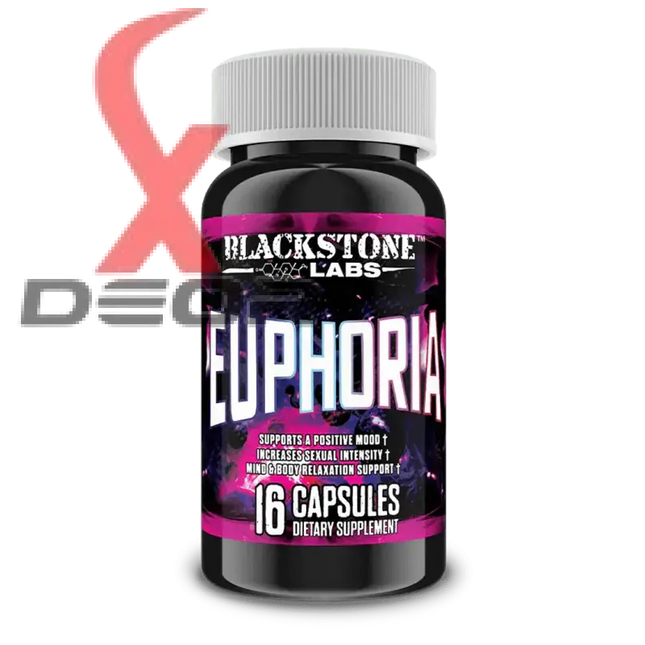 Blackstone Labs Euphoria – Natural Mood Booster & Hangover-Free Relaxation 2 Bottles (16 Count) - Dietary Supplement