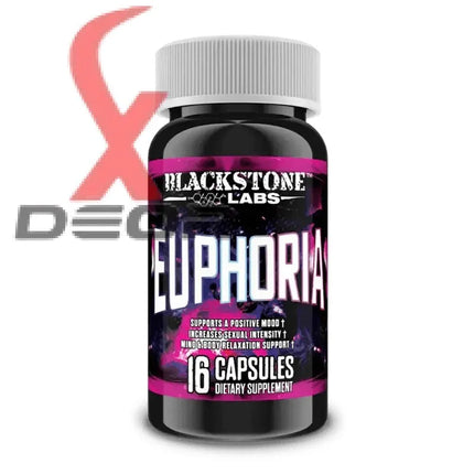 Blackstone Labs Euphoria – Natural Mood Booster & Hangover-Free Relaxation 2 Bottles (16 Count) - XDeor