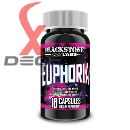 Blackstone Labs Euphoria – Natural Mood Booster & Hangover-Free Relaxation (16 Count).