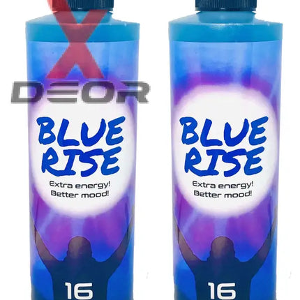 Blue Rise Energy Extra Mood & Energy Drink – 8oz | Red Dawn Formula | 16 Servings.
