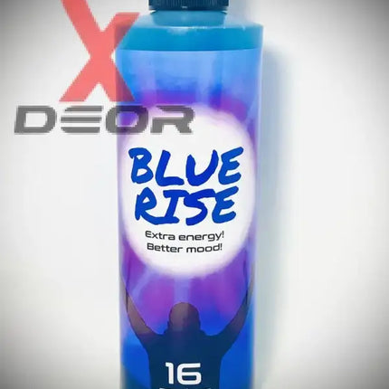 Blue Rise Energy Extra Mood & Energy Drink – 8oz | Red Dawn Formula | 16 Servings.