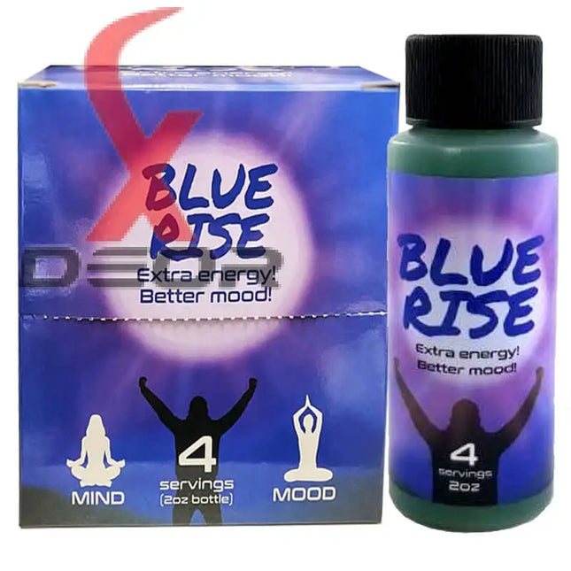 Blue Rise Red Dawn Formula Original Party Drink – 2oz | 6 Bottles.