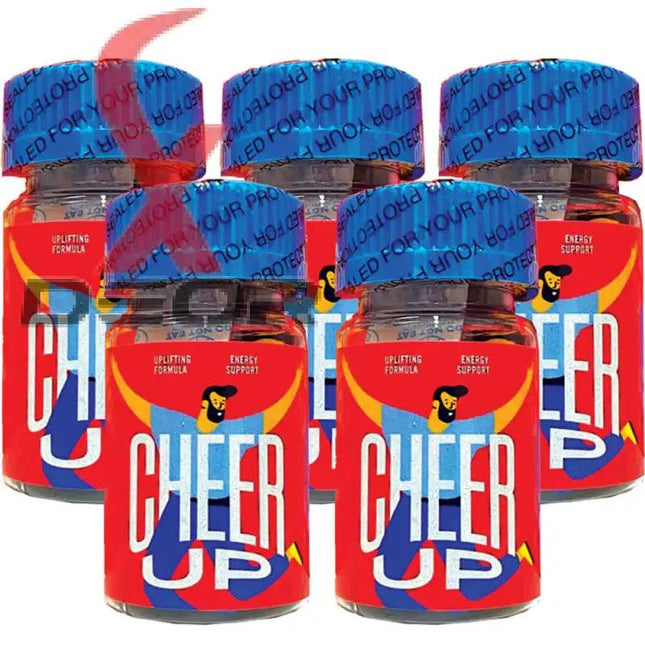 Cheer Up Capsule Focus and Energy Booster 5 Bottles (100 Capsules Total) - XDeor