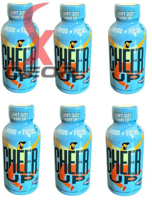 Cheerup Shots Pre-Workout 2oz Original Sleep Walker Formula - 6 Pack - XDeor