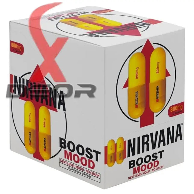 Derall boost 775mg & nirvana mood 800mg combo – 12 blisters (2 capsules each) | 6 each - dietary supplement