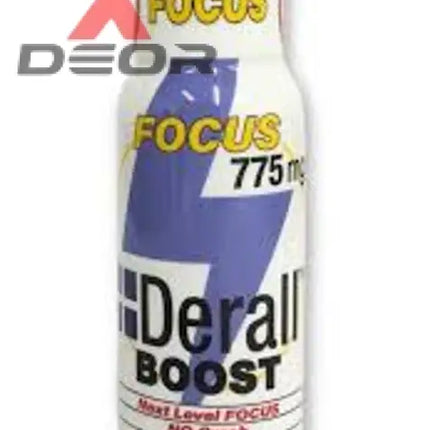 Derall Boost Focus 775mg Energy Concentration 2oz Shots - 6 Bottles
