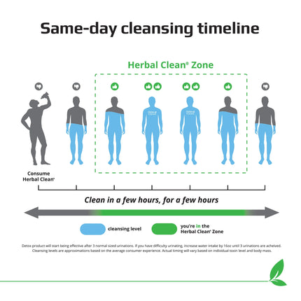 Herbal Clean QCarbo16 – Premium Same-Day Detox – Orange Flavor – 16 fl oz