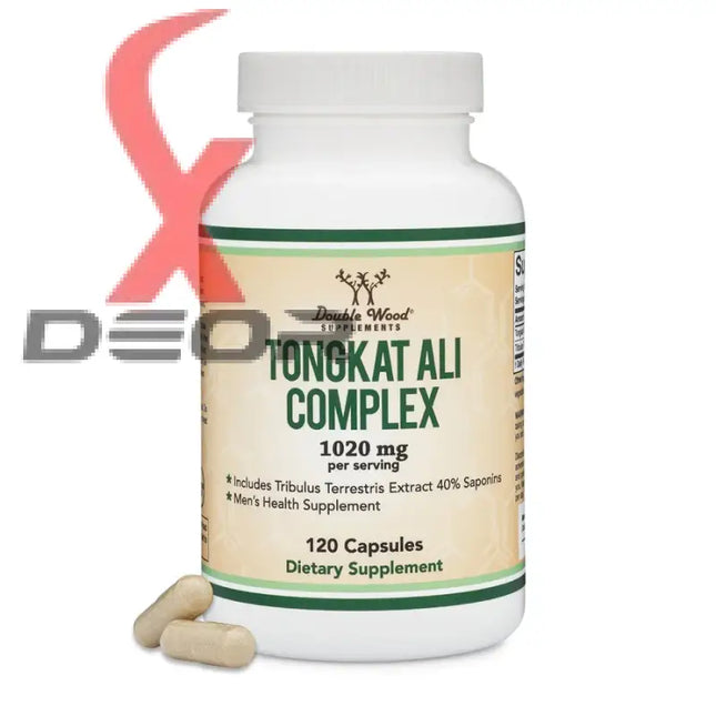 Double Wood Tongkat Complex 1020 Mg Per Servings 120 ct, EXP 04/26