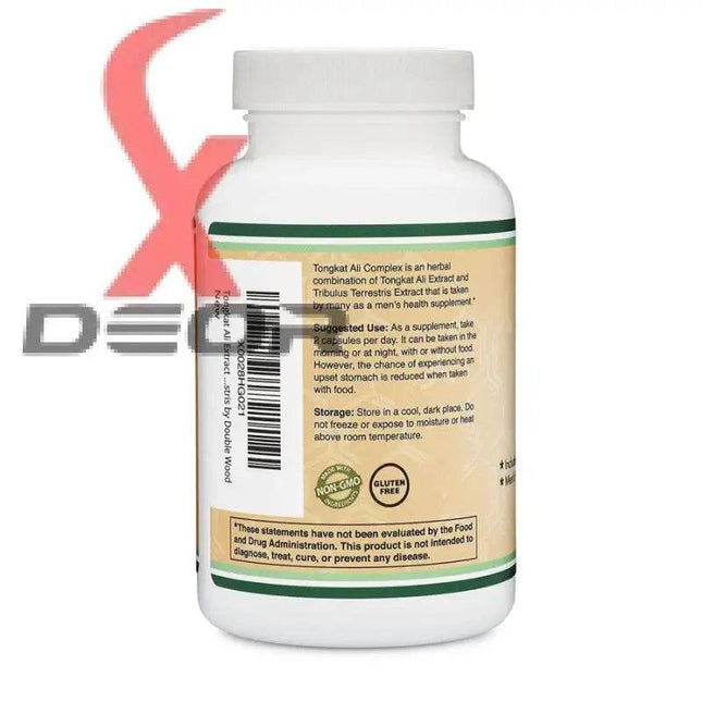 Tongkat Ali Extract with Tribulus – Men’s Health & Exercise Support – 120 Capsules (60 Servings) - XDeor