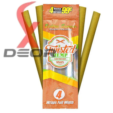 Endless Summer 60 High Quality Twisted Hemp Rolling Papers 15pack.