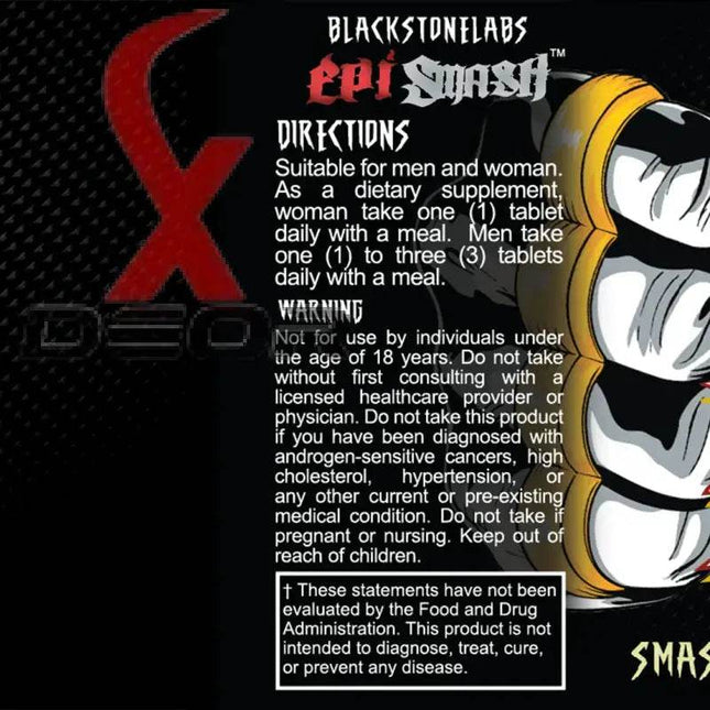 EpiSmash – Liposomal Anabolic Formula | 100mg Laxogenin + 150mg Epicatechin | Maximum Absorption - XDeor