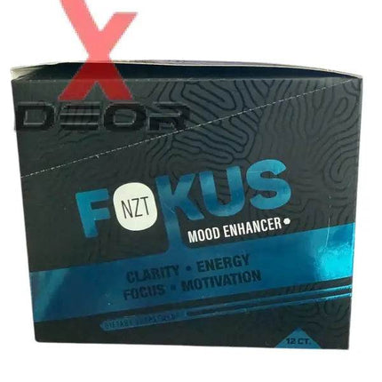 FOKUS NZT Mood Enhancer 4 Capsules – Clarity, Energy, Focus, Motivation (12 CT Full Box)