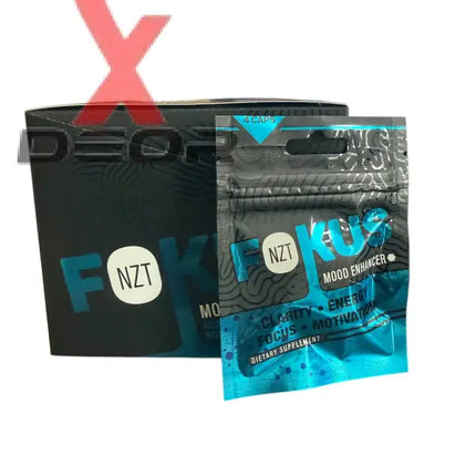 FOKUS Mood Enhancer NZT Clarity Energy Focus Motivation Full Box.
