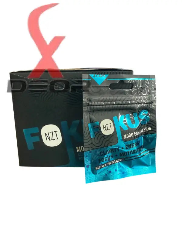 FOKUS Mood Enhancer NZT Clarity Energy Focus Motivation Full Box.