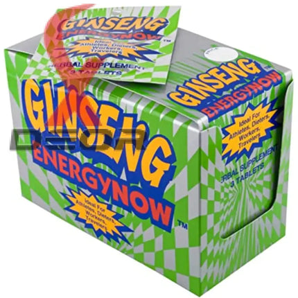 Ginseng Energy Now, Herbal Supplement 24 Packs X 3 to a Pack.